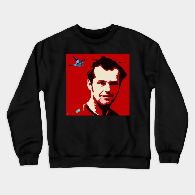 jack nicholson Crewneck Sweatshirt by oryan80